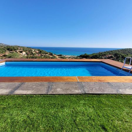 Villetta Con Piscina Panoramica Belvedere Mari Pintau Джеремеас Экстерьер фото